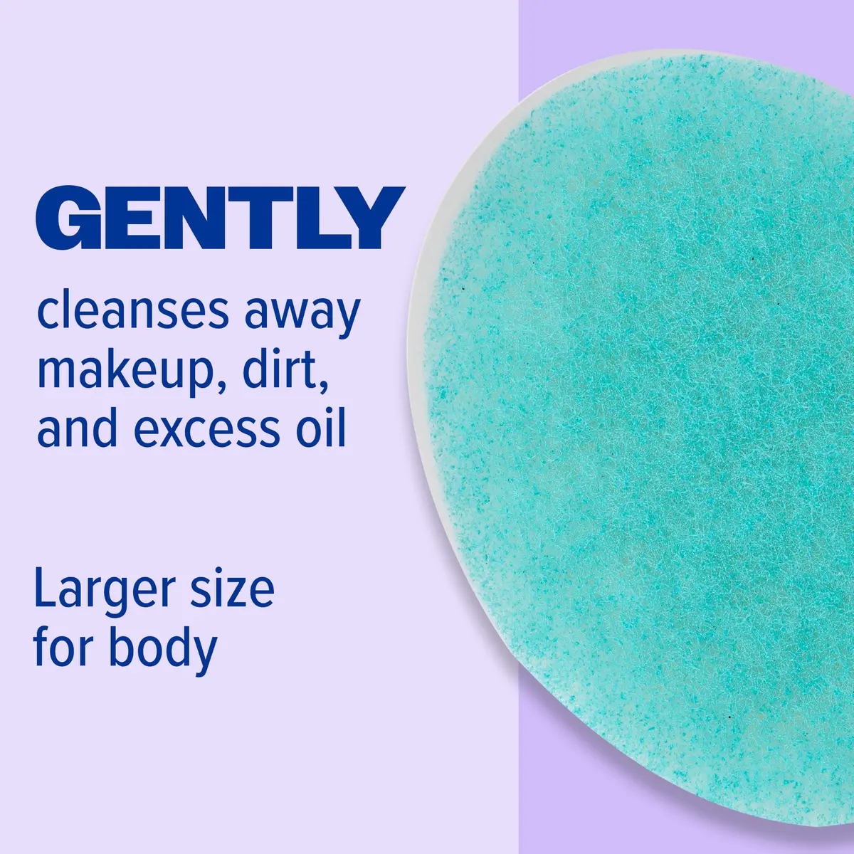 Nexcare BUF-PUF Body Sponge Exfoliating 1 Sponge | Dermatologist-Tested for Gentle Deep-Cleaning - view 3