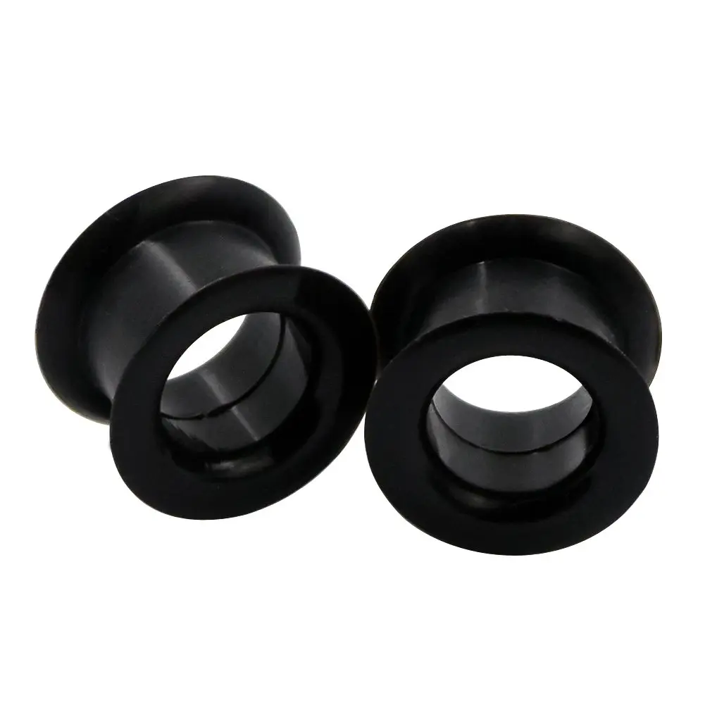 Oyaface Black Silicone Ear Tunnels 16mm | Hypoallergenic, Flexible & Stylish (70-120 chars) - view 7