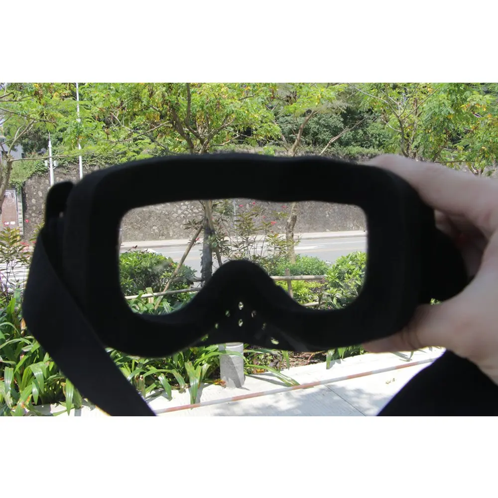 Dmeixs Motorcycle Goggles Motocross ATV Off Road Racing Goggles Clear Lens | Helmet Compatible - view 3
