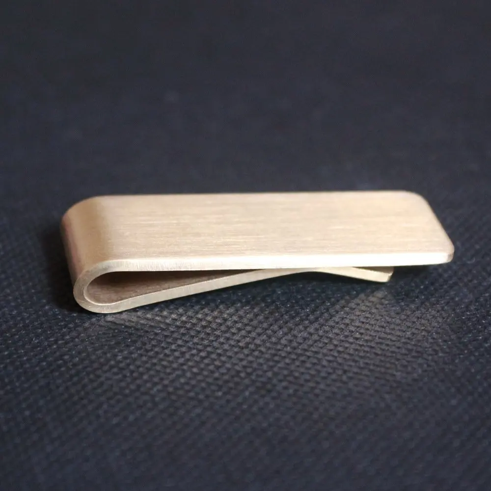 CKLT Money Clip Brass Wallet | Slim, Secure & Stylish for Men in India - view 6
