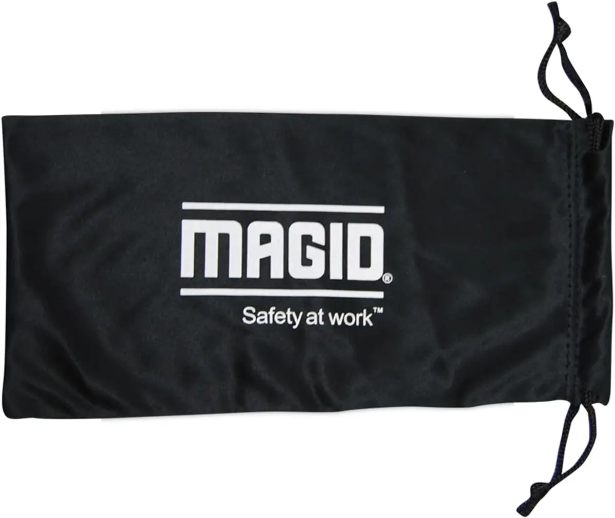 MAGID Y50 Safety Glasses with Side Shields, Gray Lens, 1 Pair | ANSI Z87.1+ Certified Impact Protection - view 2