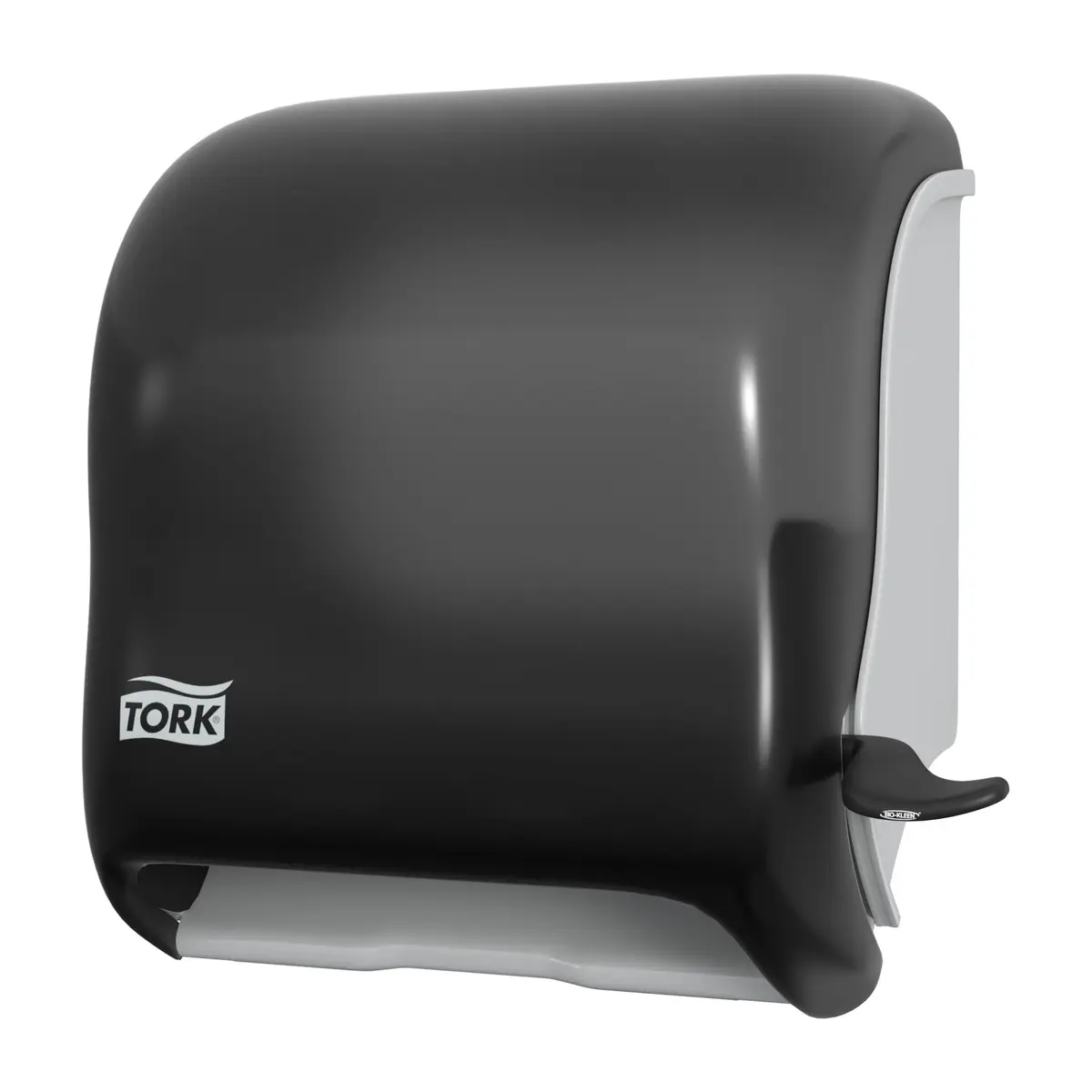 Tork Paper Hand Towel Dispenser Smoke H21 | High-Capacity, Durable Plastic (12.49 x 12.82 x 8.6 inches) - view 2