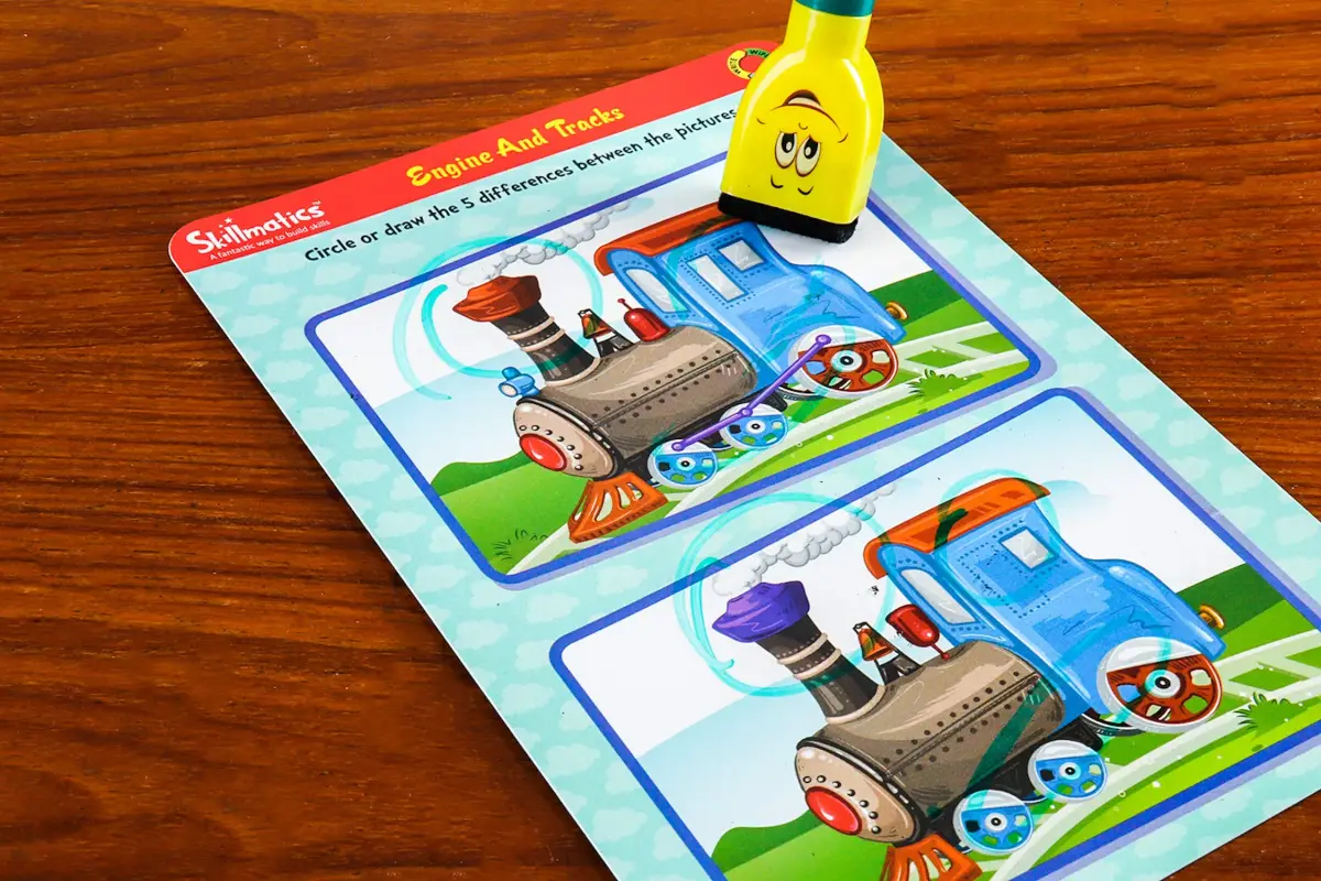 Skillmatics Transport Off We Go! Reusable Activity Mats with Dry Erase Marker | Ages 3-6 - view 6