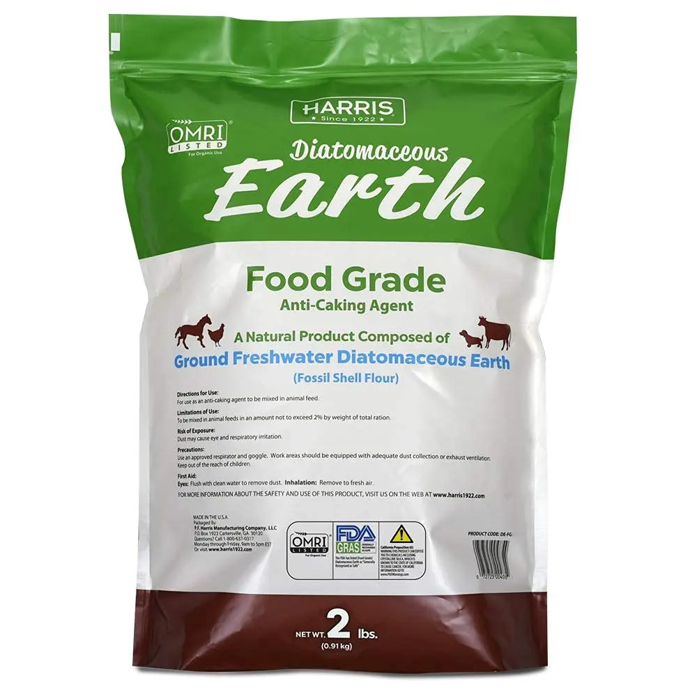 HARRIS Food Grade Diatomaceous Earth Powder 1 kg (2.2 lb) with Duster | OMRI Listed Organic Insect Control - view 5