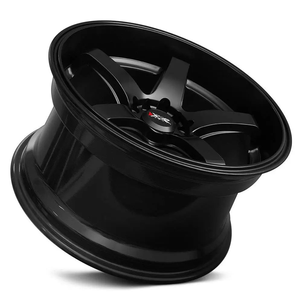 XXR 555 Flat Black Wheel with Painted 18x8.5 inches | 5x100 mm, 35 mm Offset - view 2