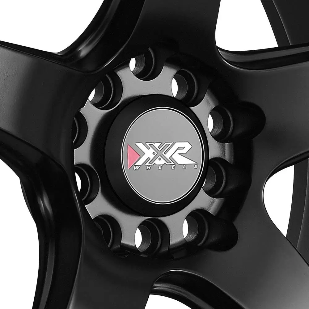 XXR 555 Flat Black Wheel with Painted 18x8.5 inches | 5x100 mm, 35 mm Offset - view 4