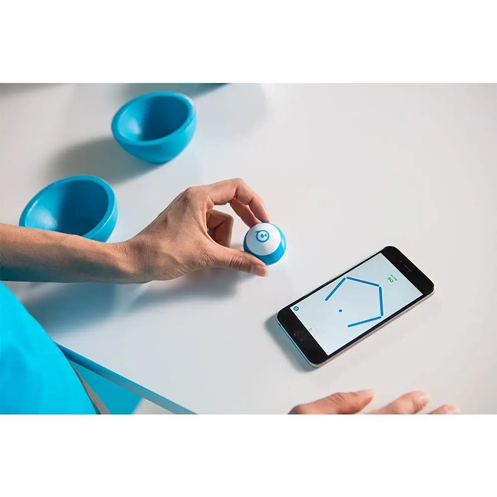 Sphero Mini Blue Coding Robot Ball | Interactive App-Controlled STEM Toy for Kids & Teens (1.57 inch Diameter) - view 2