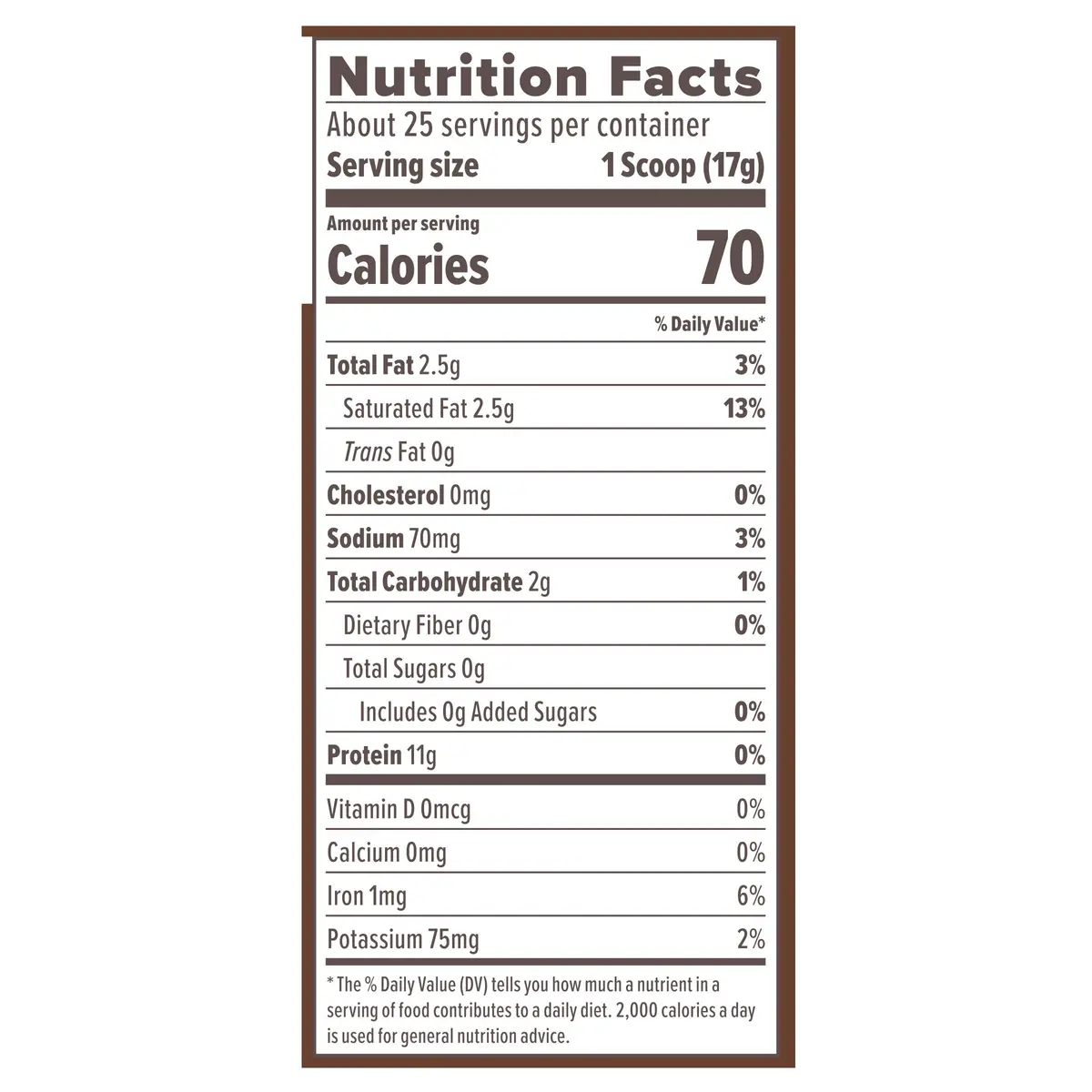 Primal Kitchen Chocolate Coconut Collagen Fuel Drink Mix 15oz (425g) | 11g Collagen Peptides Per Serving - view 2
