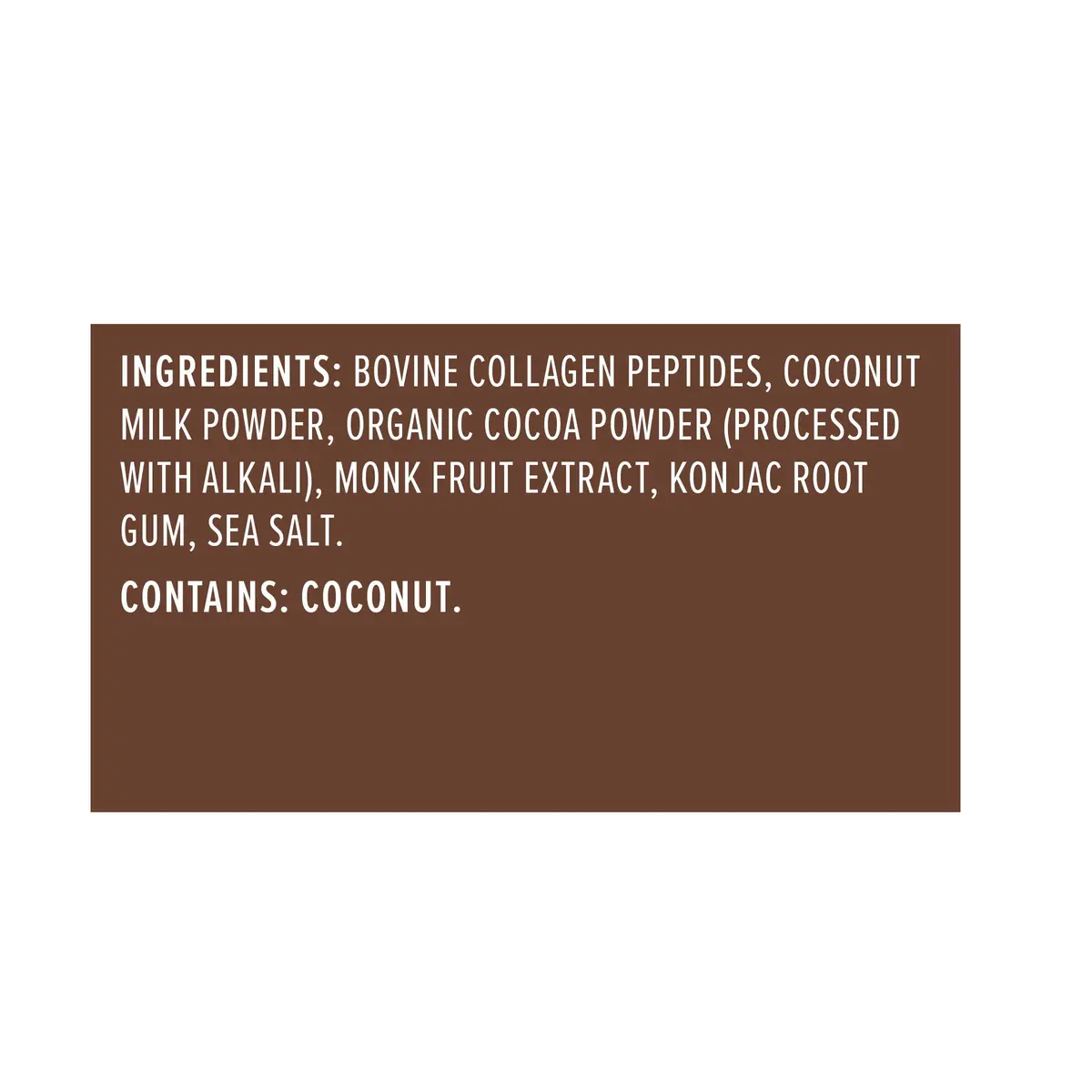 Primal Kitchen Chocolate Coconut Collagen Fuel Drink Mix 15oz (425g) | 11g Collagen Peptides Per Serving - view 3