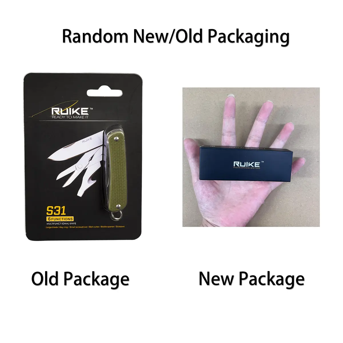 Ruike Small Pocket Knife Multitool 6 in 1 | High-Performance 12C27 Steel, G10 Handle, Compact & Versatile - view 8