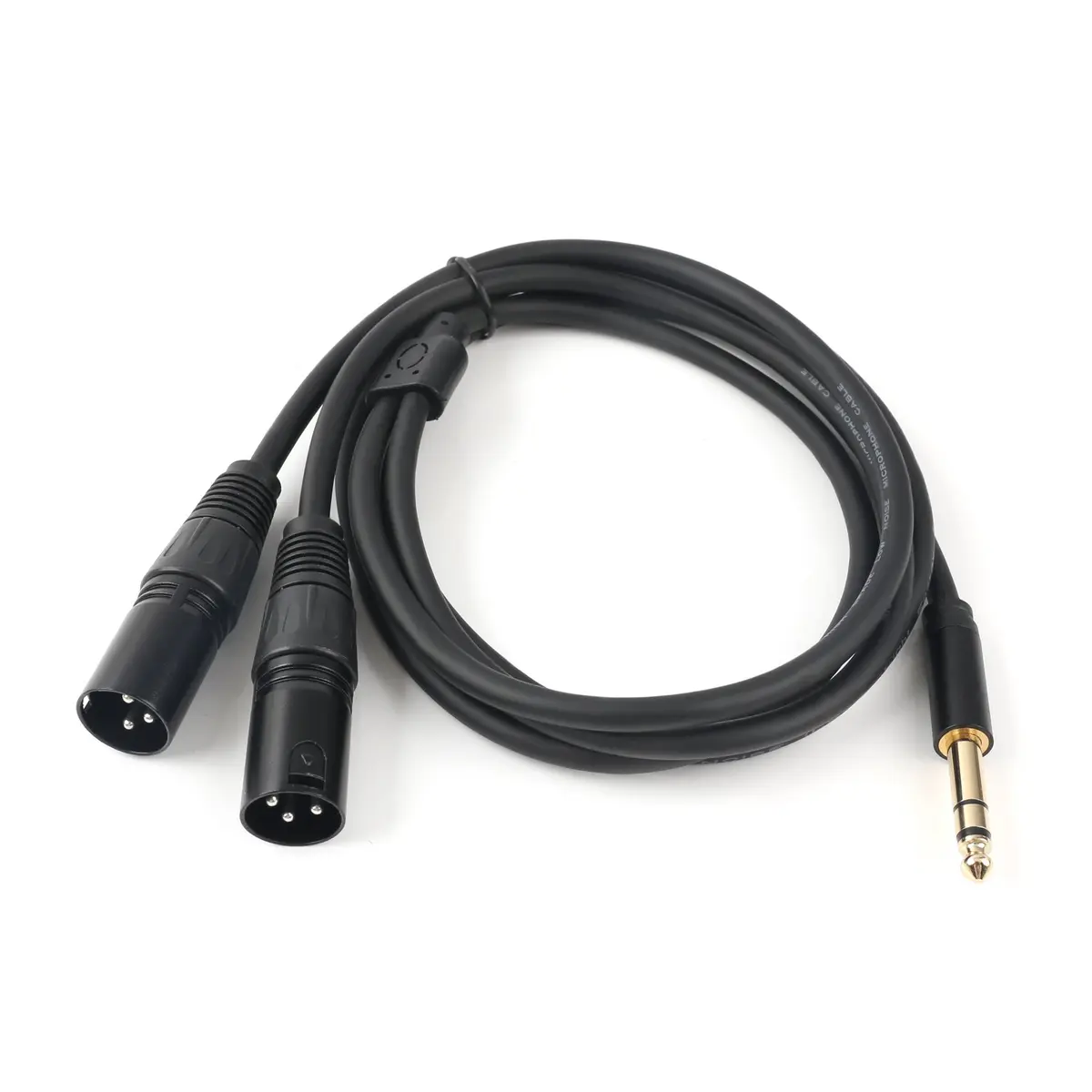 SiYear 6.35mm TRS Male to Dual XLR Male Microphone Adapter Cable 1.5M | Stereo Unbalanced Audio Converter - view 7