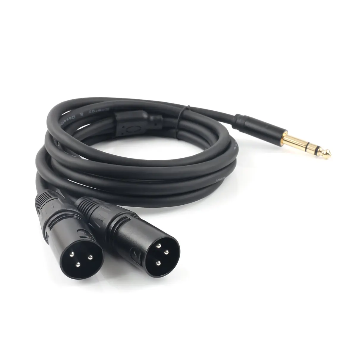 SiYear 6.35mm TRS Male to Dual XLR Male Microphone Adapter Cable 1.5M | Stereo Unbalanced Audio Converter - view 8