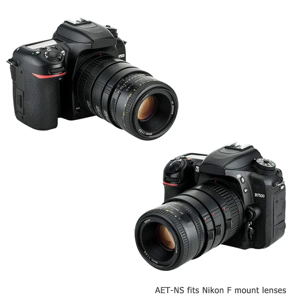 JJC Auto Focus Macro Extension Tube Set for Nikon F Camera & Lens | 12mm, 20mm, 36mm Tubes - view 6