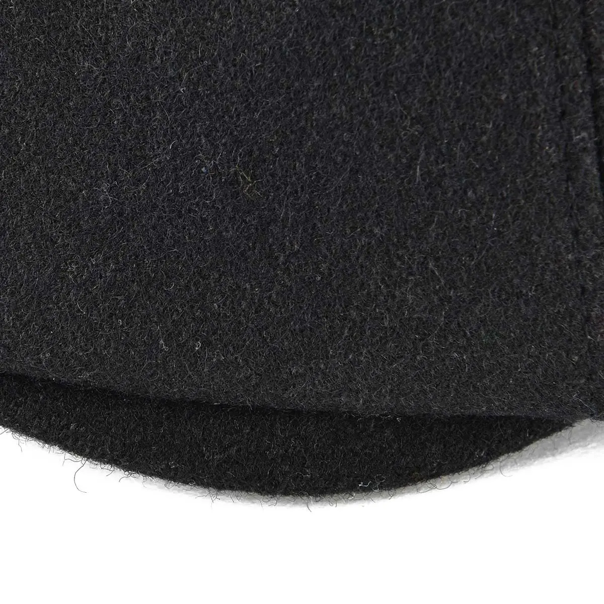 VOBOOM Men's Wool Blend 8 Panel Newsboy Cap Tweed Hat (Black) 57-60cm | Vintage Style for Cool Weather - view 6