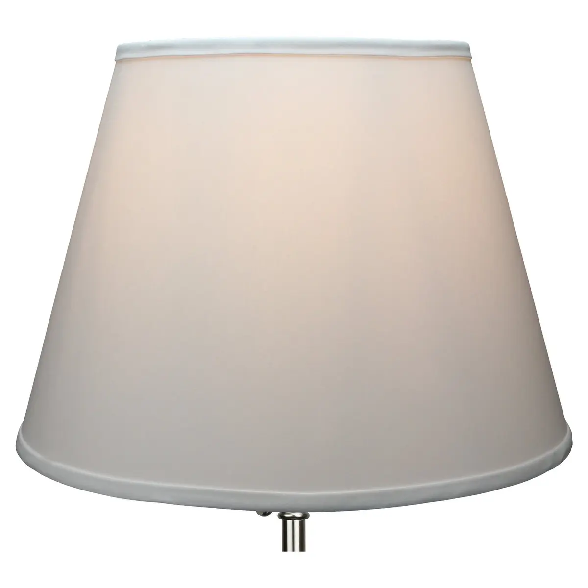 FenchelShades.com White Lampshade 11" Top Diameter x 18" Bottom Diameter x 13" Slant Height | Handmade in USA - view 3