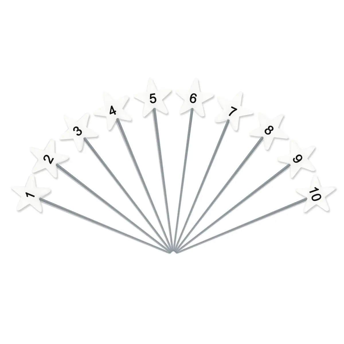 Dritz Flat Flower Head Pins 2-Inch (50-Count, Yellow) | Quilting & Fabric Holding Pins - view 4