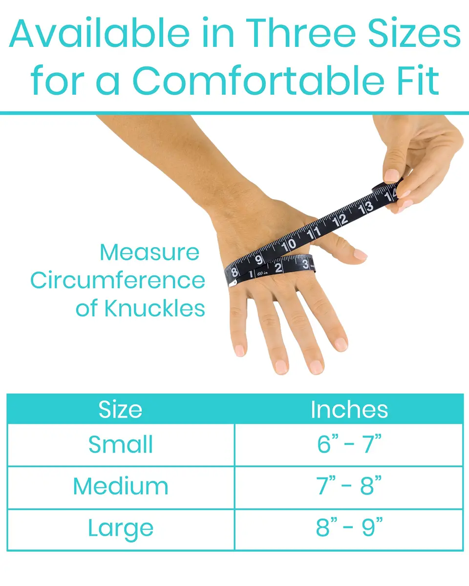Vive Fingerless Compression Gloves for Arthritis - Textured Grip Men, Women | Support & Mobility - view 5
