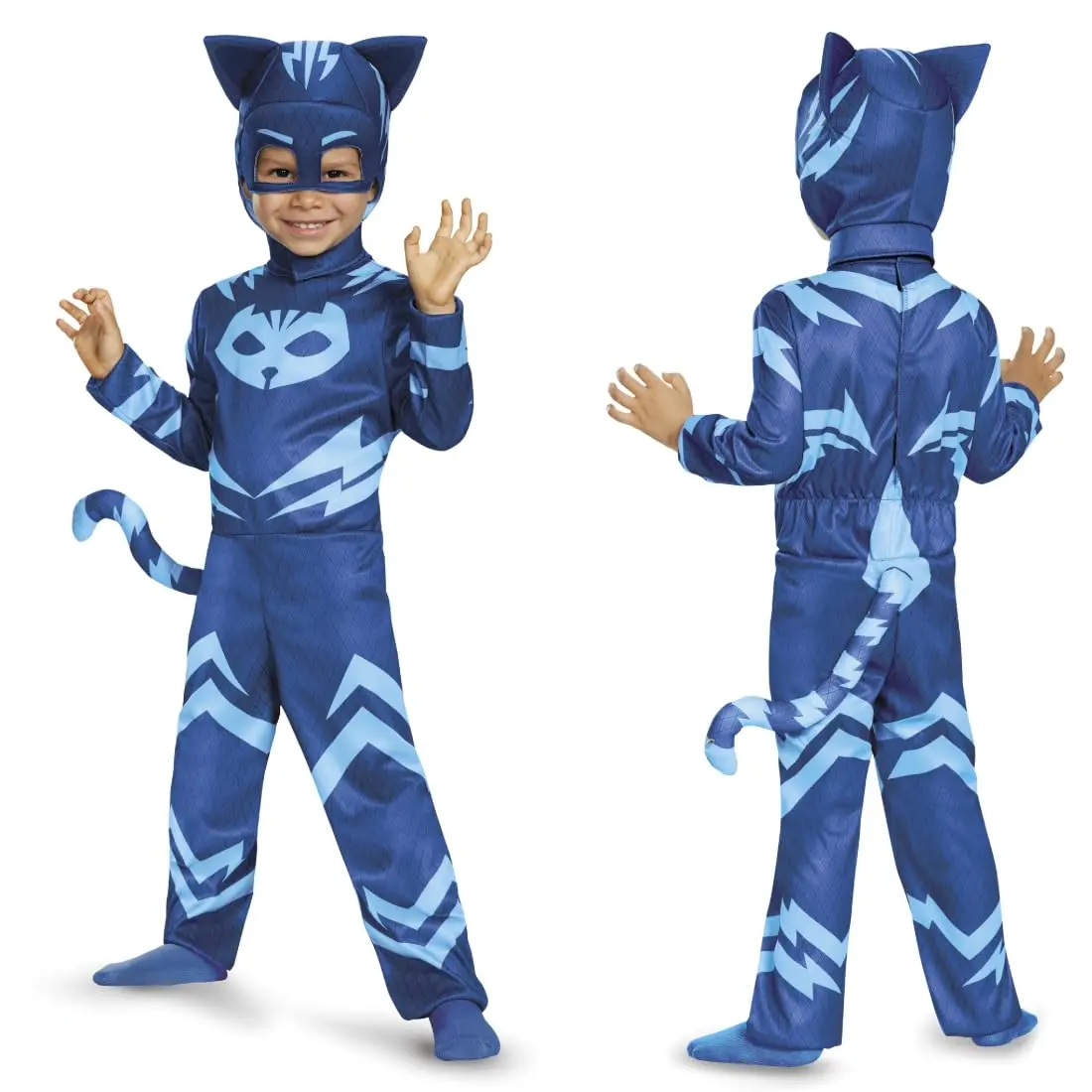 Disguise Catboy Costume for Kids, Official PJ Masks Costume Jumpsuit, Size (7-8) | Licensed & Comfortable - main product image