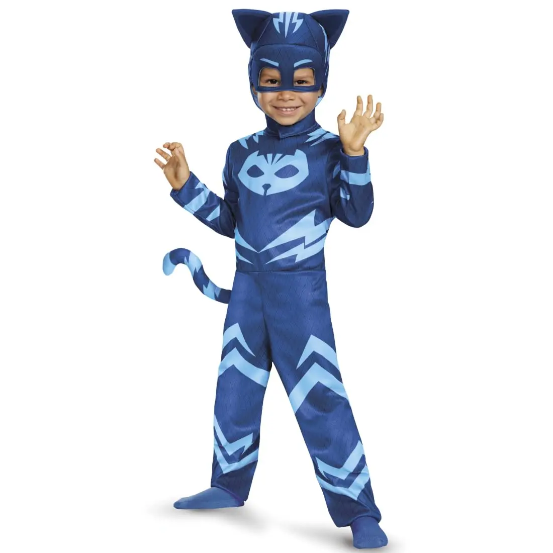 Disguise Catboy Costume for Kids, Official PJ Masks Costume Jumpsuit, Size (7-8) | Licensed & Comfortable - view 2