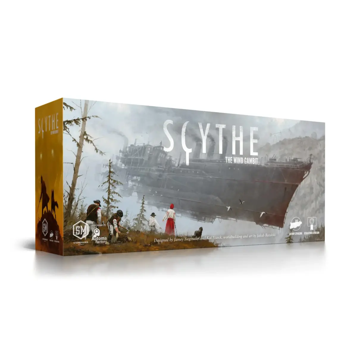 Stonemaier Games Scythe: The Wind Gambit Expansion 130 Min | Strategy Game for 1-5 Players - main product image