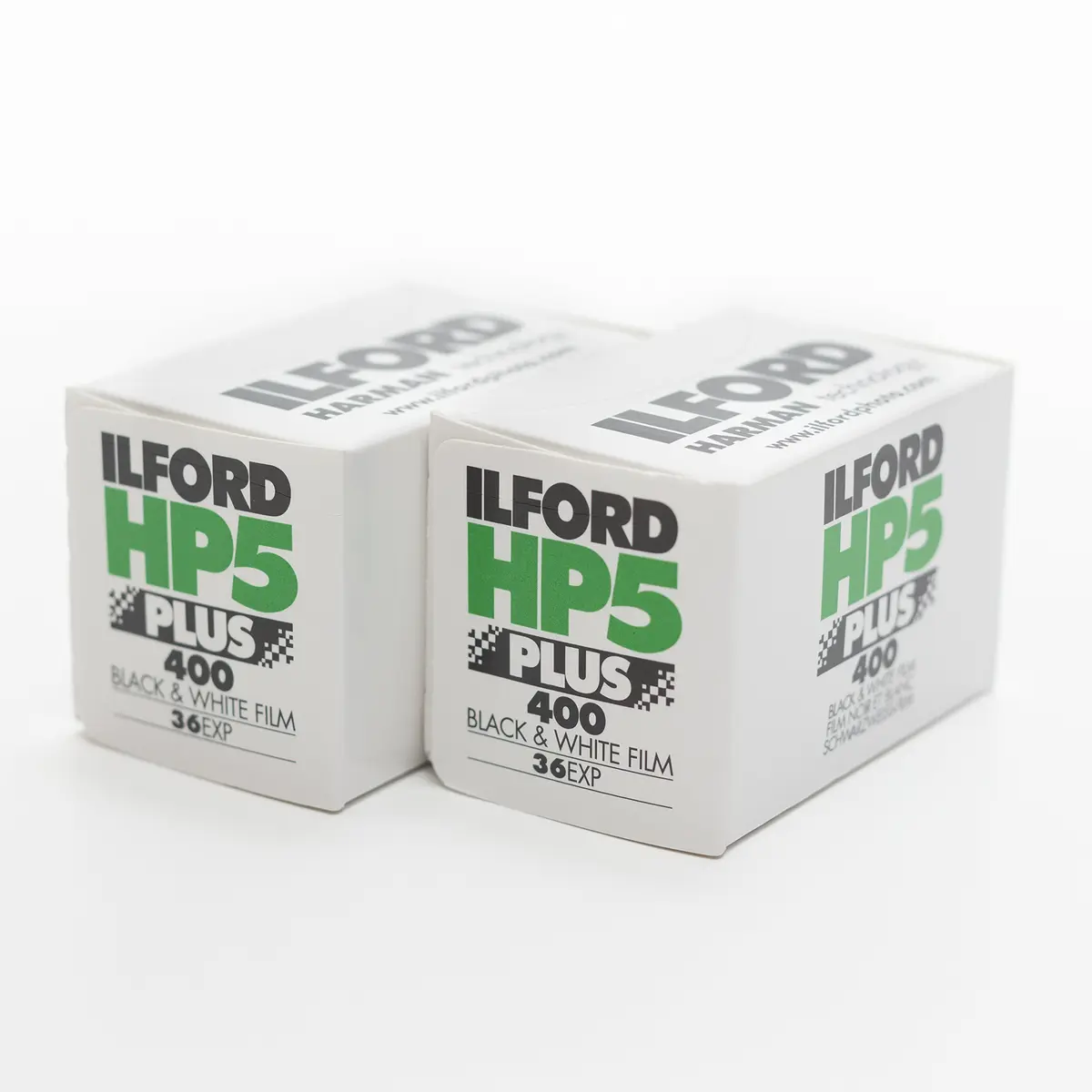 Ilford HP5 Plus Black and White Film 35mm 2-Pack | ISO 400, 36 Poses, Sharp & Fine Grain - main product image