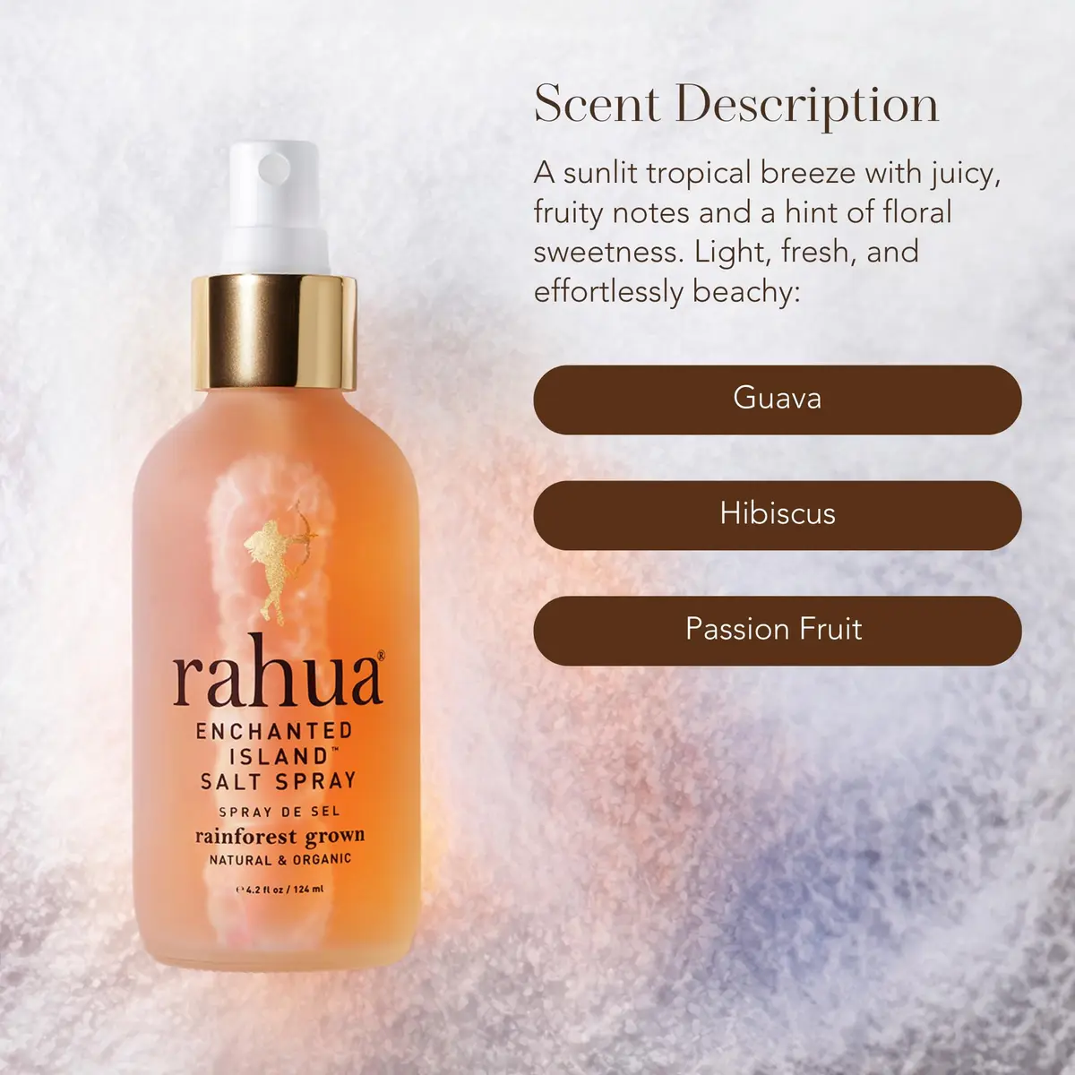 Rahua Enchanted Island Salt Spray 4.2 Fl Oz | Volumizing Beach Wave Hair Spray for All Hair Types - view 4