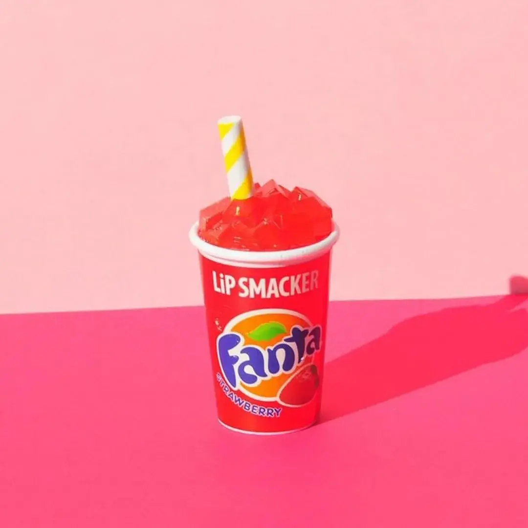 Lip Smacker Strawberry Fanta Coca-Cola Lip Balm 0.26 oz (7.4g) | Hydrating & Flavorful - view 5