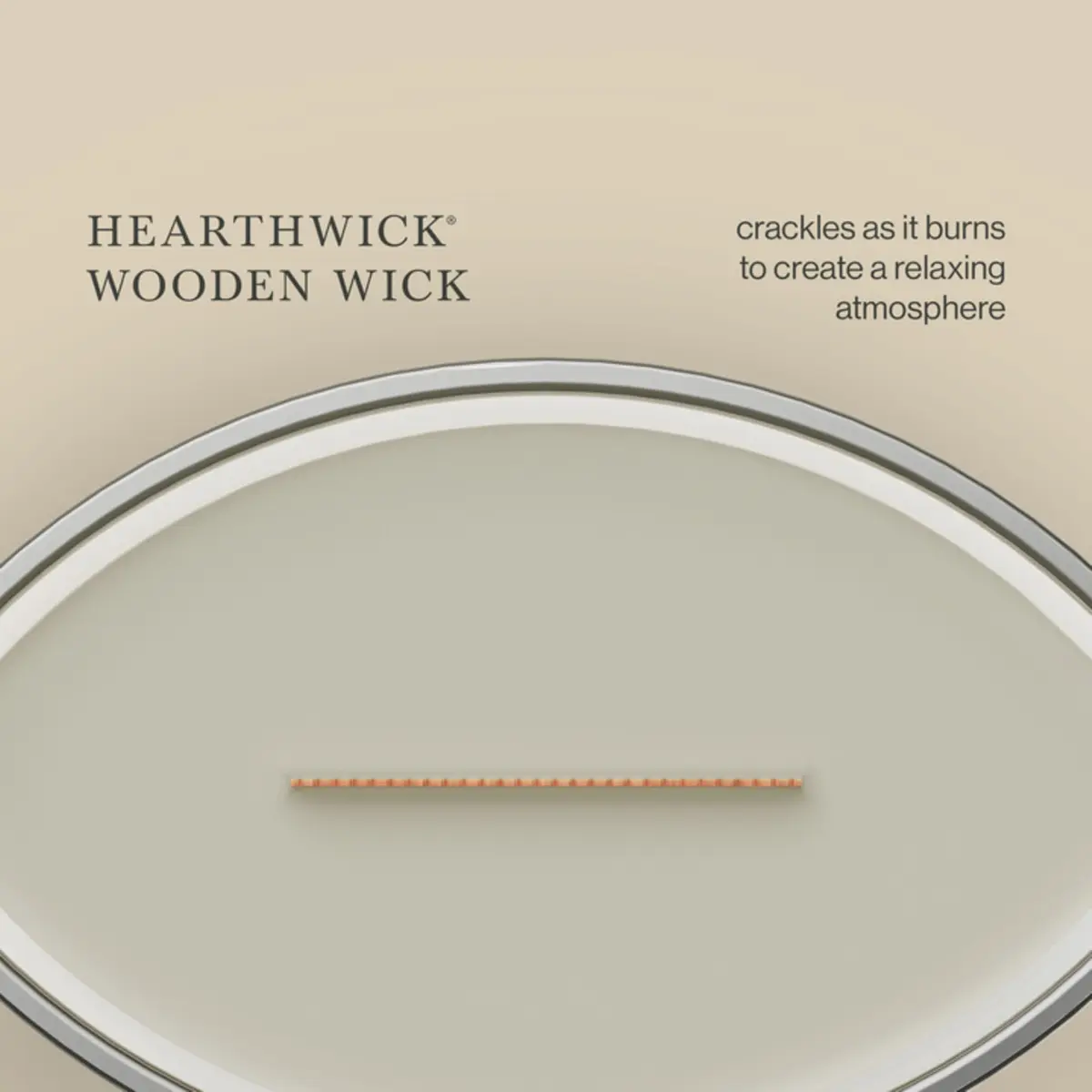WoodWick Warm Woods Trilogy Tri-Scented Candle, Crackling Wick, 16oz | Multi-Scents with Crackle & Large Wax Pool - view 5