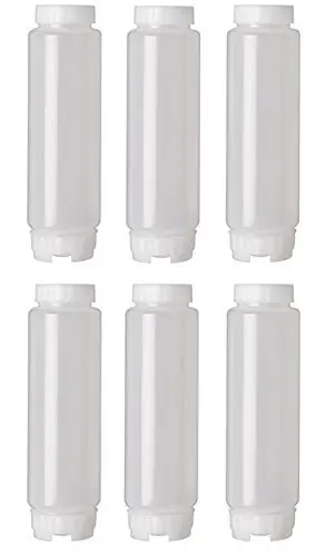 FIFO 16 oz. Squeeze Bottles | First In First Out Sauce Dispensing - main product image