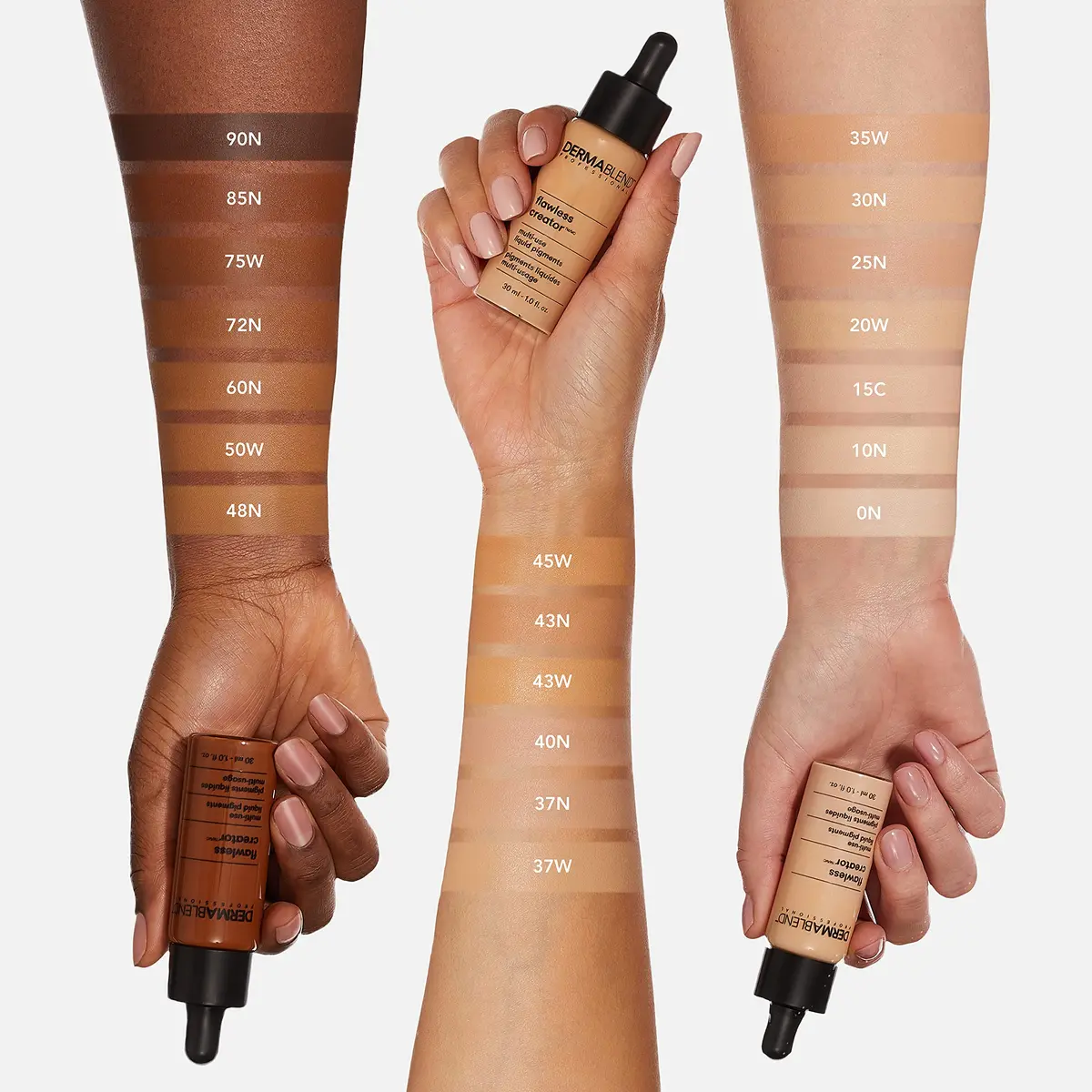 Dermablend Flawless Creator Liquid Foundation 60N 1 fl oz | Full Coverage, Skin Tone Correction - view 4