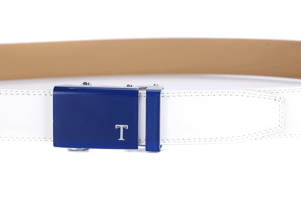 Tonywell Leather Ratchet Belt 32"-45" | Adjustable, Genuine Leather, Automatic Buckle - view 4