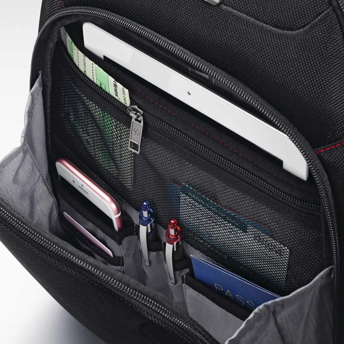 Samsonite Xenon 3.0 Checkpoint Friendly Backpack, Black, Large | Business Travel & Electronics Organizer - view 4