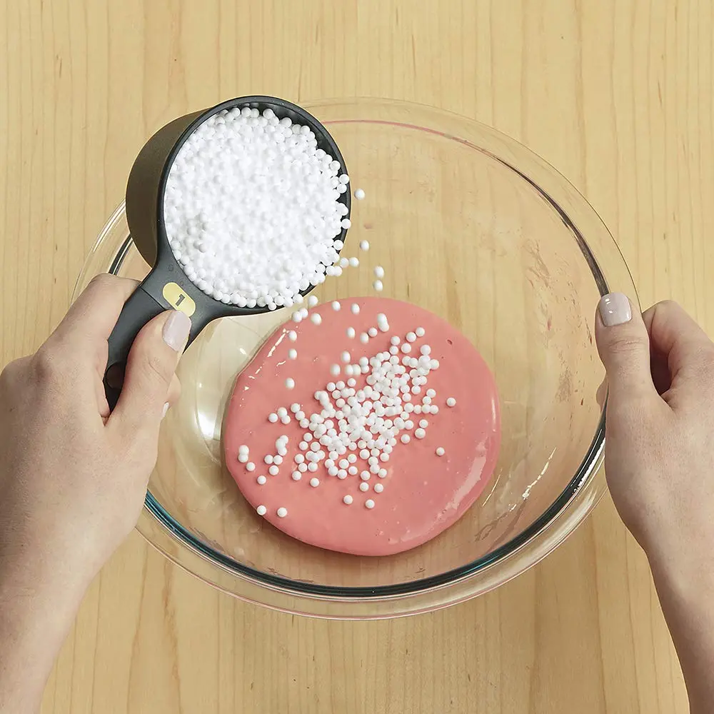 FloraCraft Slime Ballz 2 Cups White | Foam Micro Beads for DIY Floam, Safe & Fun (70-120 chars) - view 5