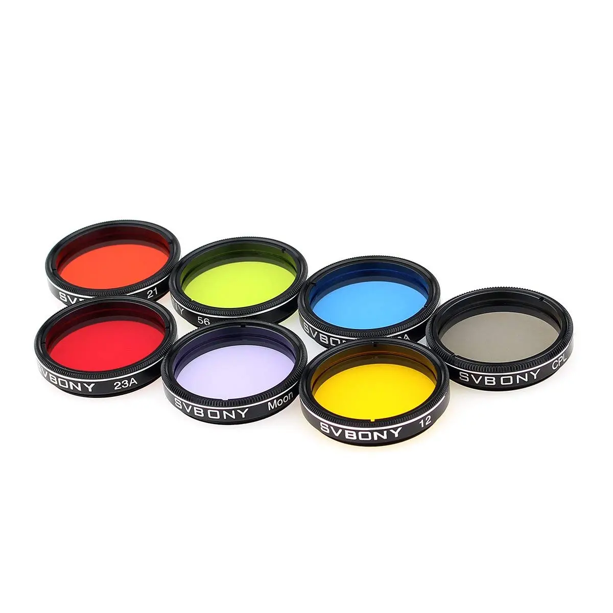 SVBONY Telescope Filters 1.25" Moon, CPL, Five Color Filter Kit(7PCS) | Multi-Coated Optical Glass for Astronomy - view 5