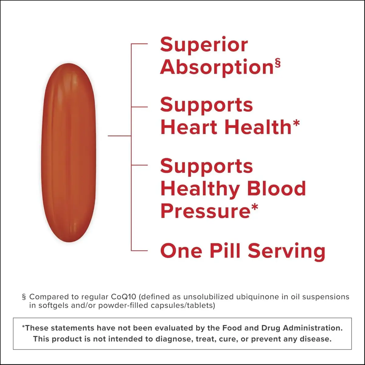 Qunol Mega Ubiquinol CoQ10 100mg Softgels (100 Count) | Superior Absorption for Heart Health - view 4