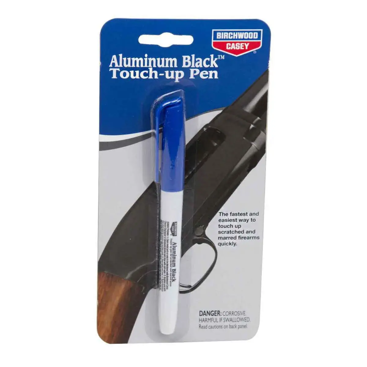 Birchwood Casey Aluminum Black Metal Finish Touch-Up Pen 15ml (0.5 Fl Oz) | Restores Scratched Aluminum - view 2