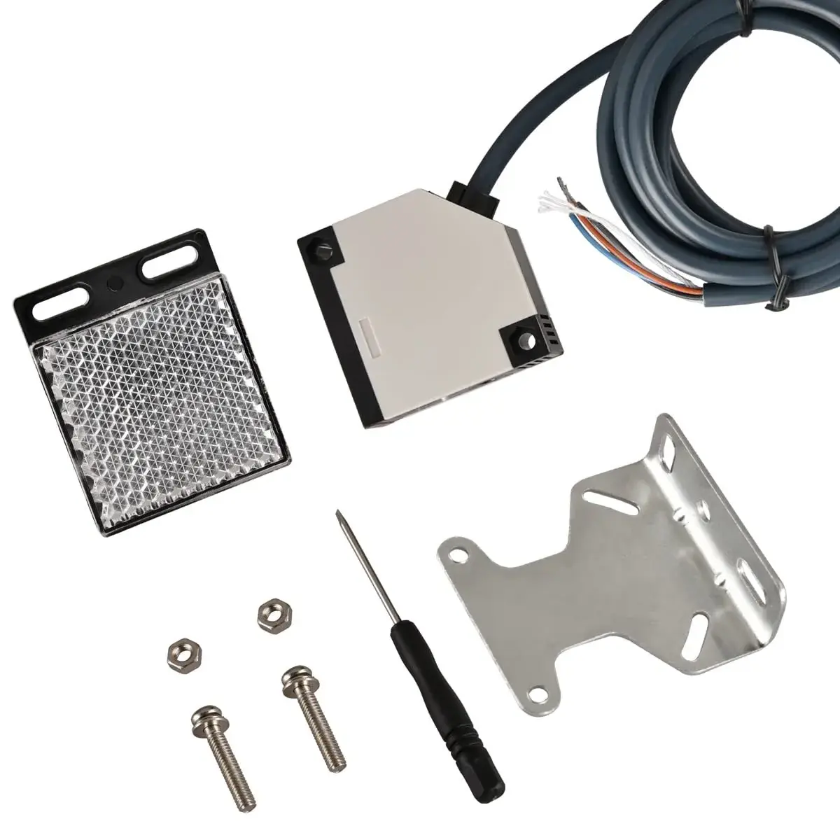 Heschen Photoelectric Sensor Switch DC12-24V 4m Detection Range | Feedback Reflection Type - view 5