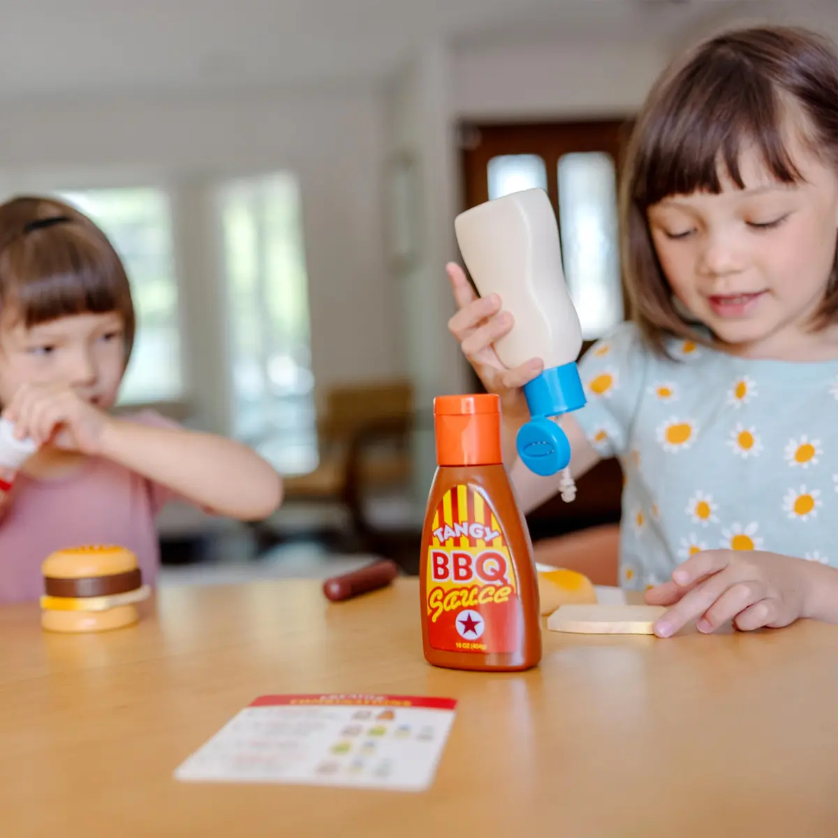 Melissa & Doug Favorite Condiments Play Kitchen Food Toys | 5 Containers with Squirting Action, Ages 3-6 - view 8
