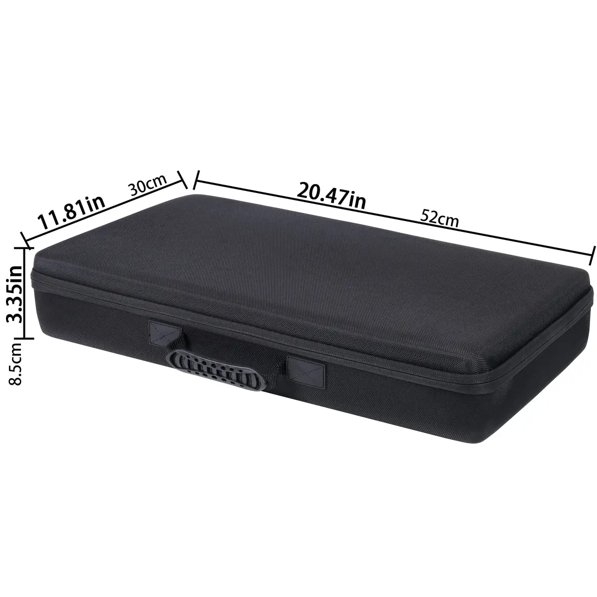 khanka Hard Travel Case Replacement for Pioneer PRO DJ (DDJ-FLX4) 2-deck Rekordbox Pioneer Smart DJ Controller | Waterproof, Shockproof, 20.47x11.8x3.3 in - view 2