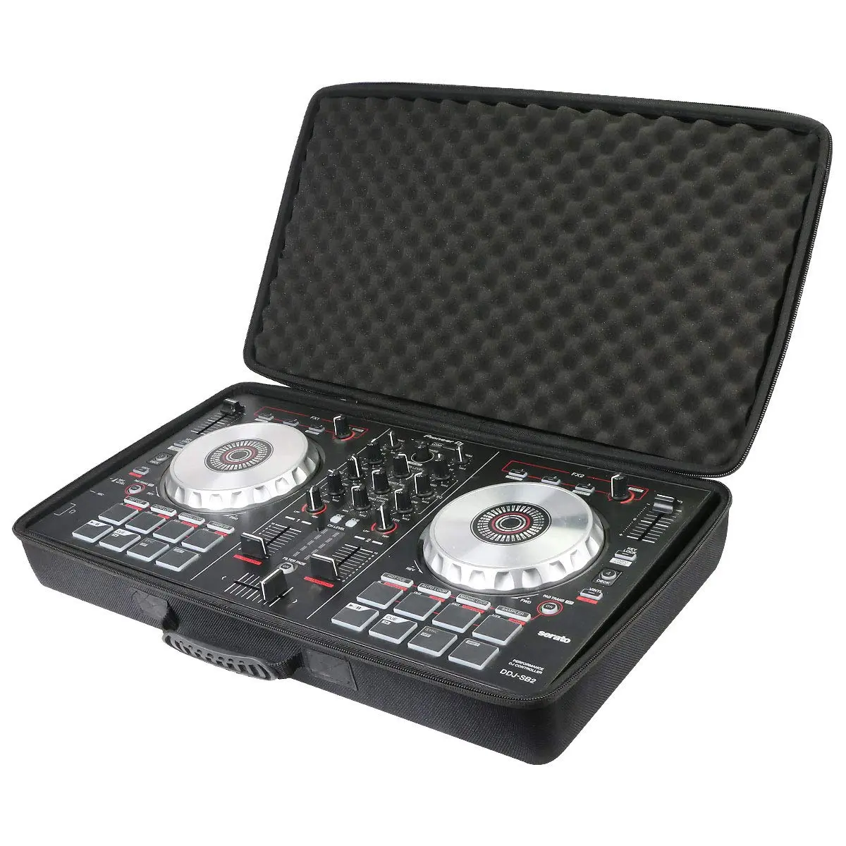 khanka Hard Travel Case Replacement for Pioneer PRO DJ (DDJ-FLX4) 2-deck Rekordbox Pioneer Smart DJ Controller | Waterproof, Shockproof, 20.47x11.8x3.3 in - view 3