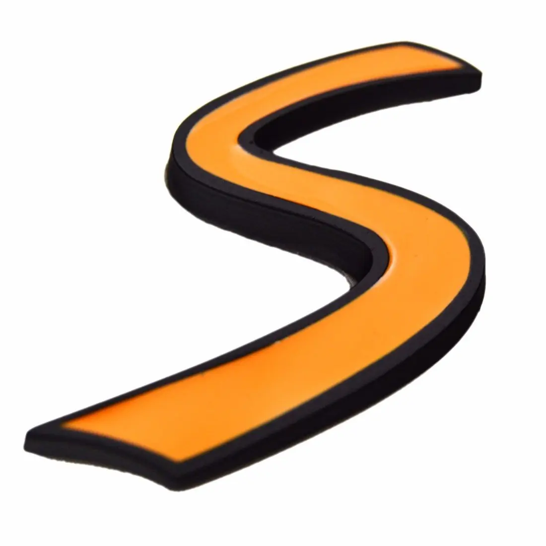 Zorratin Vehicle Emblem 3D Metal Orange with Self-Adhesive | Weatherproof & Fade-Resistant - main product image