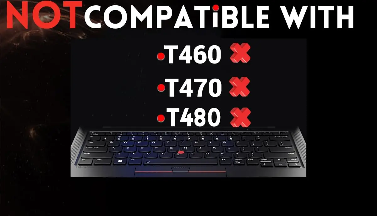 LeFix Trackpoint Caps for Lenovo Thinkpad T460S T470S T480s T490s E580 E590 X1 Carbon 4th 5th 6th Gen | Super Low Profile Precision Fit - view 3