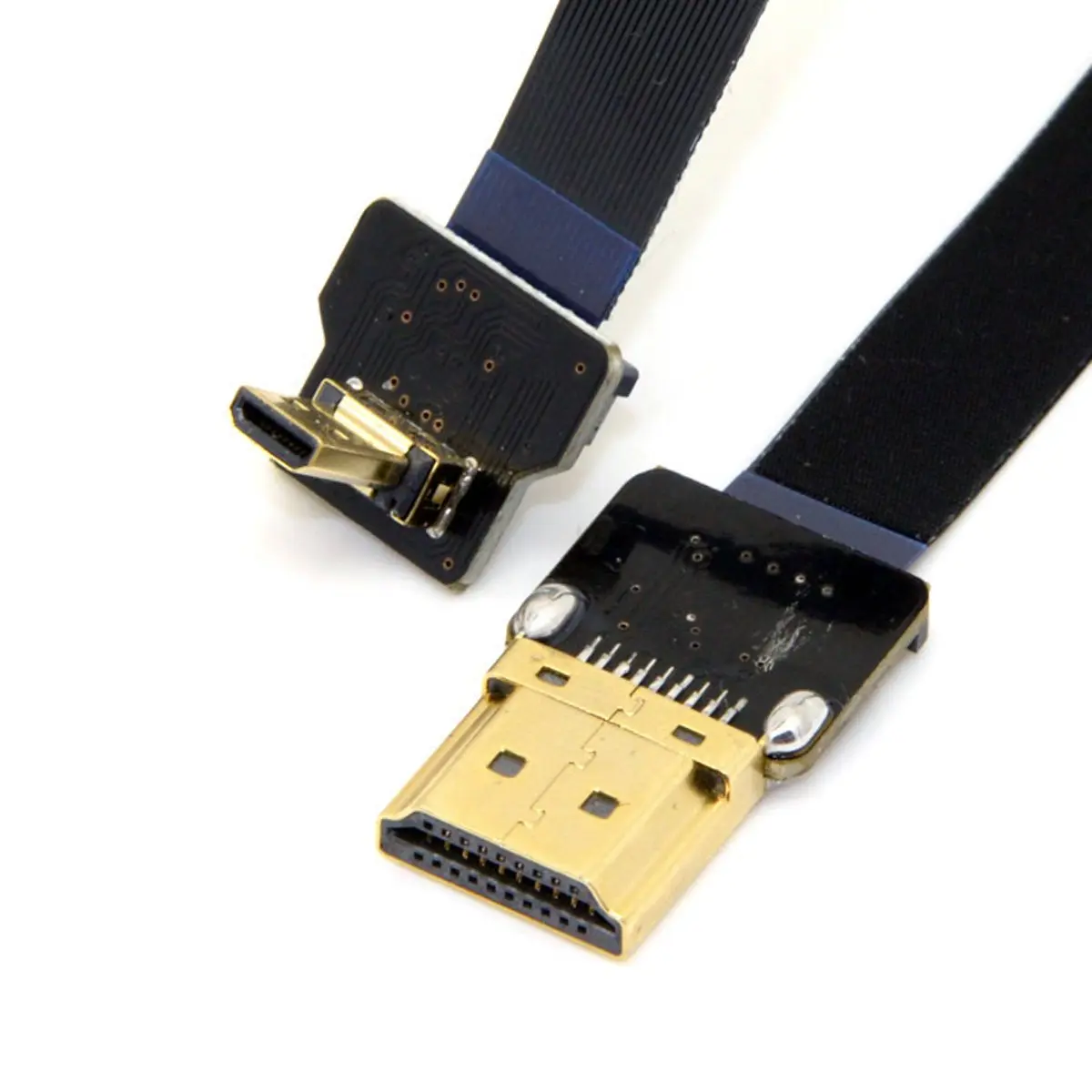 JSER CYFPV 90 Degree Up Angled Micro HDMI to HDMI Flat Cable 50cm | FPV Aerial Photography - view 15