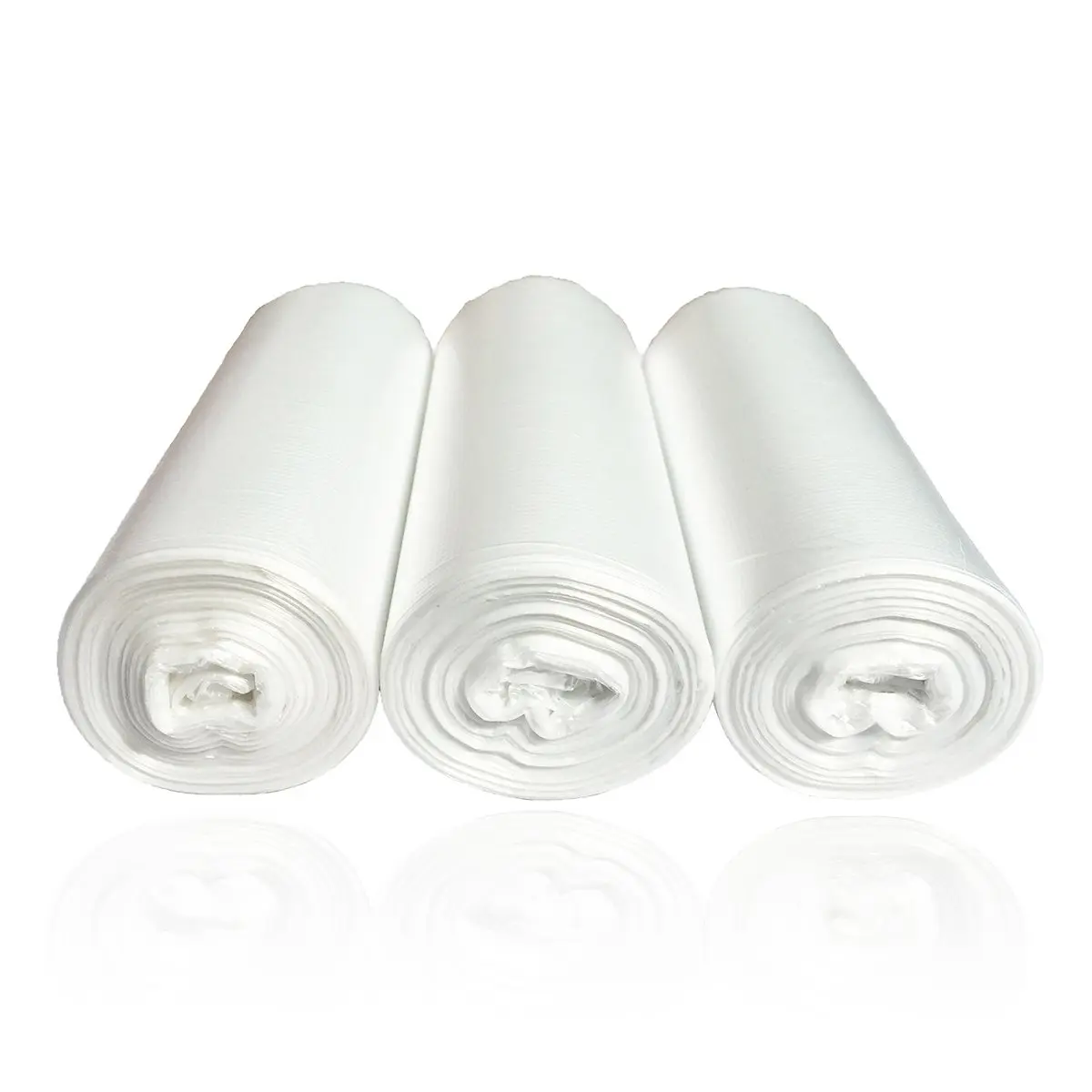 SOSOHOME Clear Trash Bags 2 Gallon (1.9L / 2 Gal) | 150 Counts, 3 Rolls | Non-Scented, Leak-Resistant - main product image
