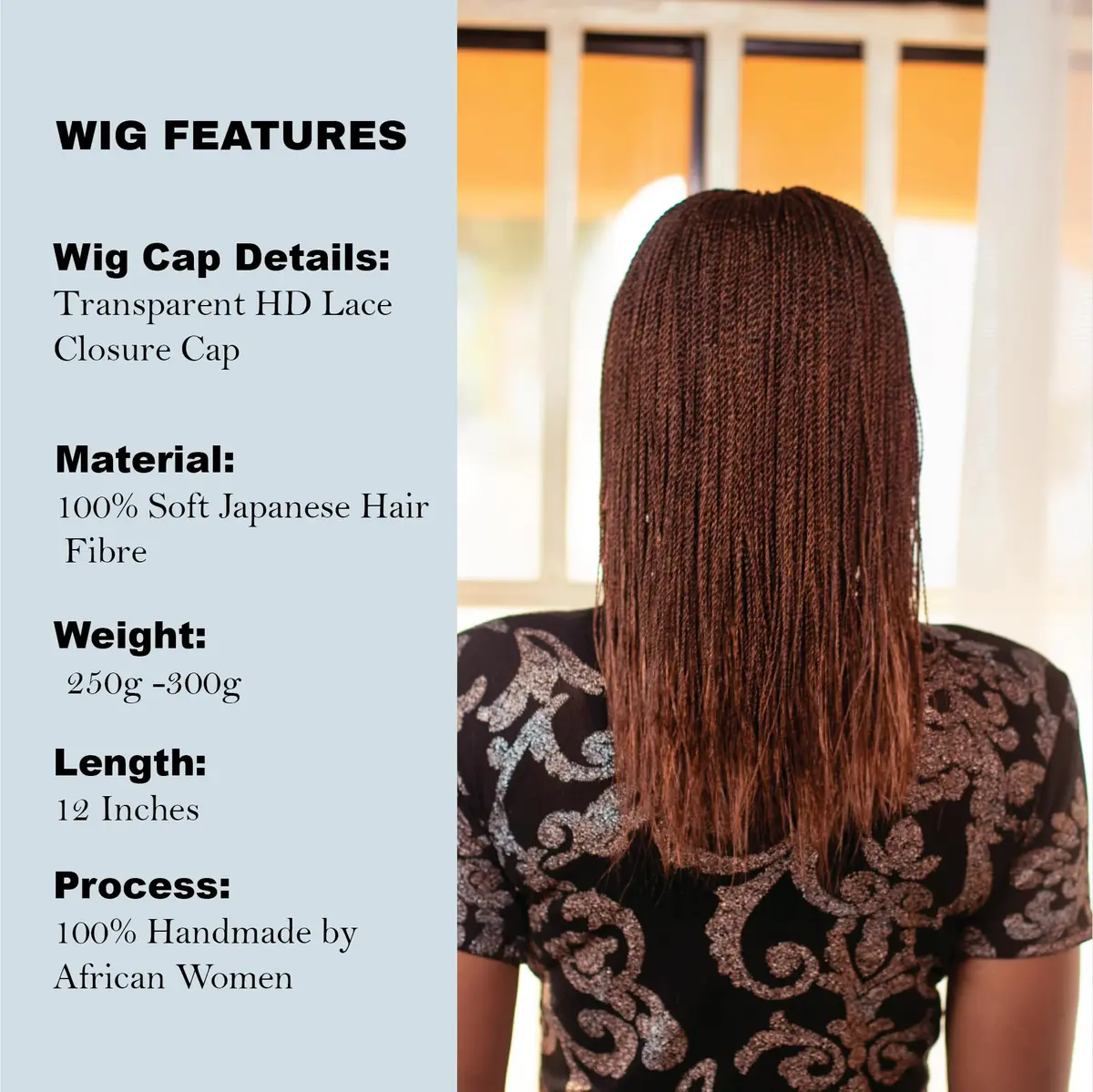 Wow Braids Twisted Wigs, Micro Million Twist Wig - 30/33 Mix, 12 Inches | Realistic, Lightweight & Easy to Style - view 4