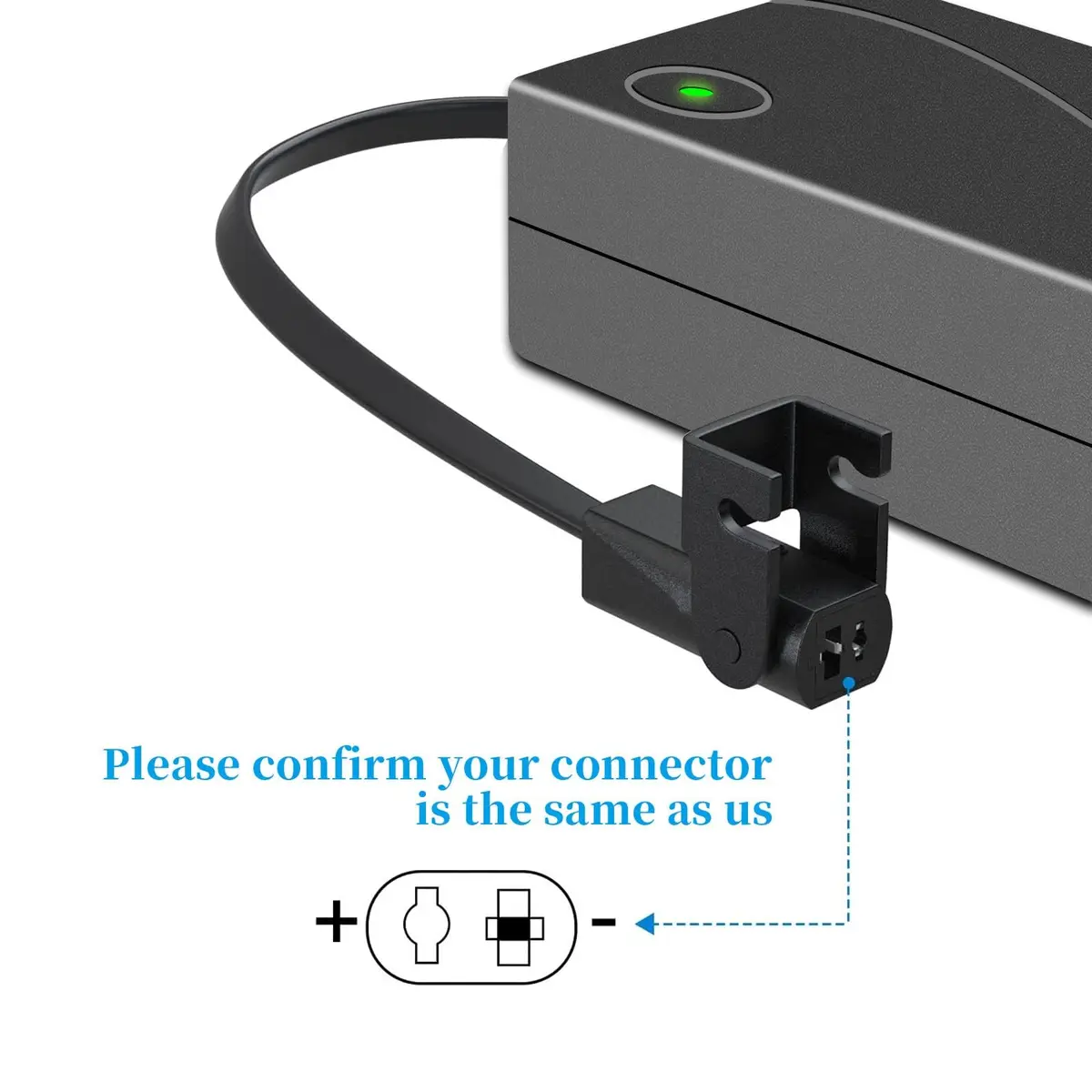 STAIGO 29V 2A Recliner Transformer Charger | 58W Power Adapter for Okin Limoss, Black - view 5