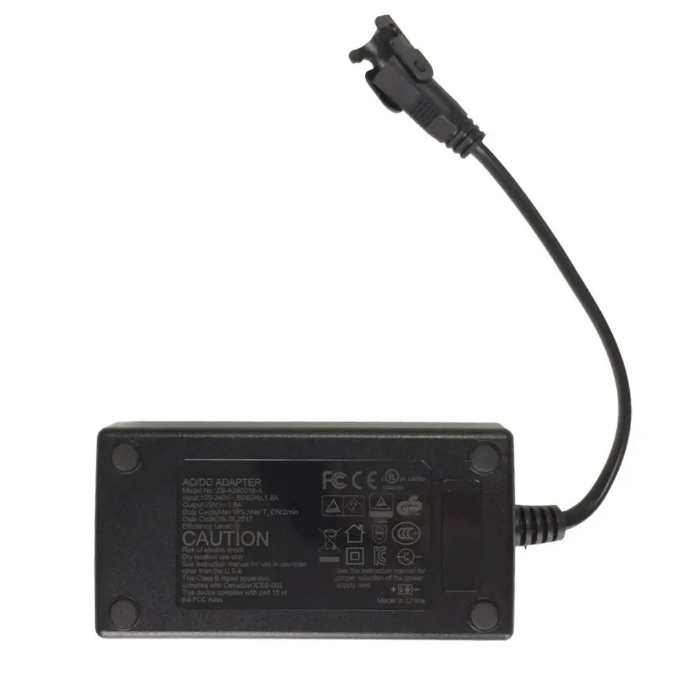 STAIGO 29V 2A Recliner Transformer Charger | 58W Power Adapter for Okin Limoss, Black - view 6