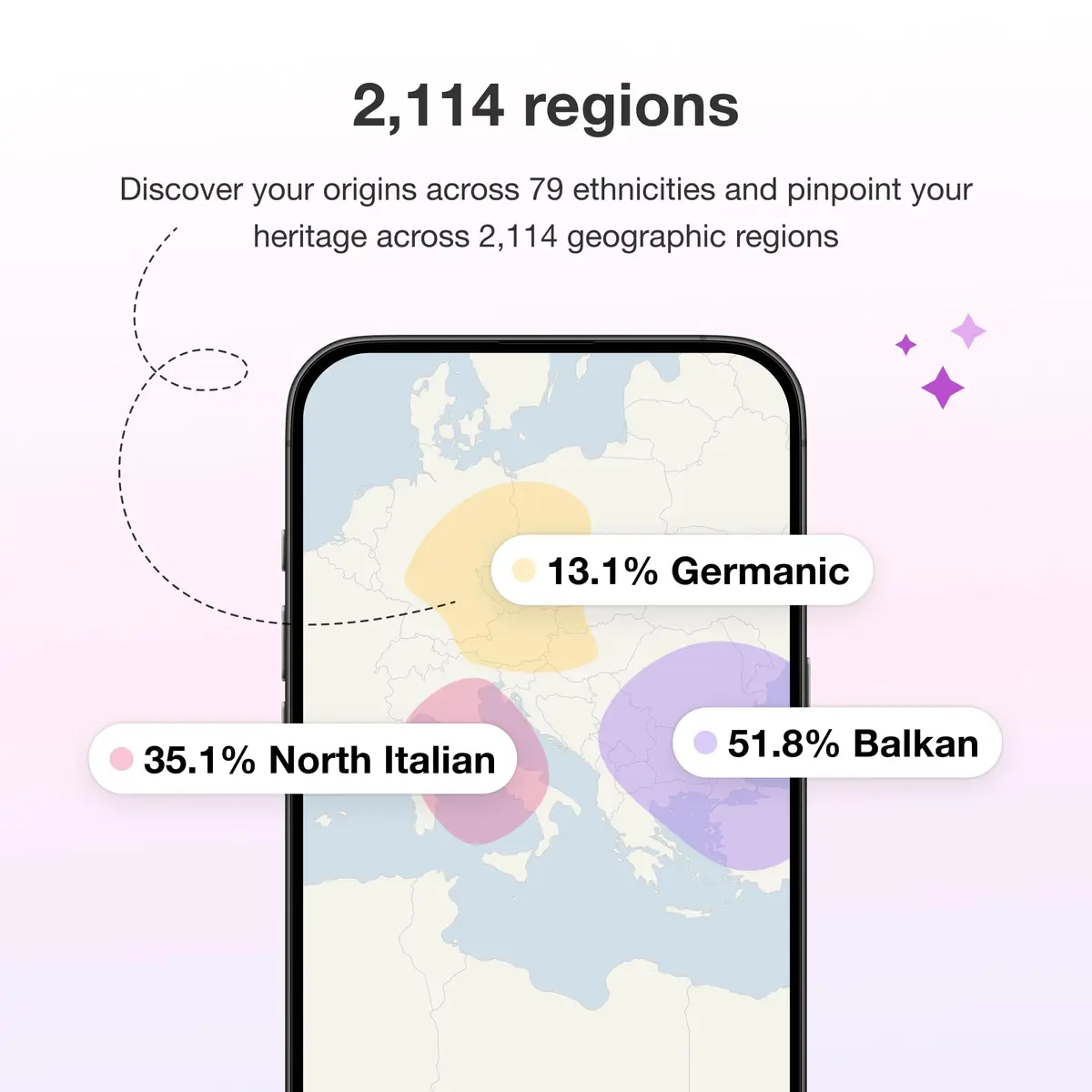 MyHeritage DNA Test Kit: Genetic Testing for Ancestry & Ethnicity | 12 Count Cheek Swab Kit - view 3