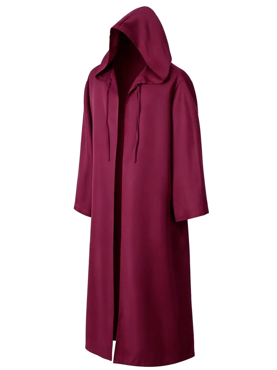 GOLDSTITCH Men Hooded Robe Cloak Knight Costume | Halloween Cosplay - view 4