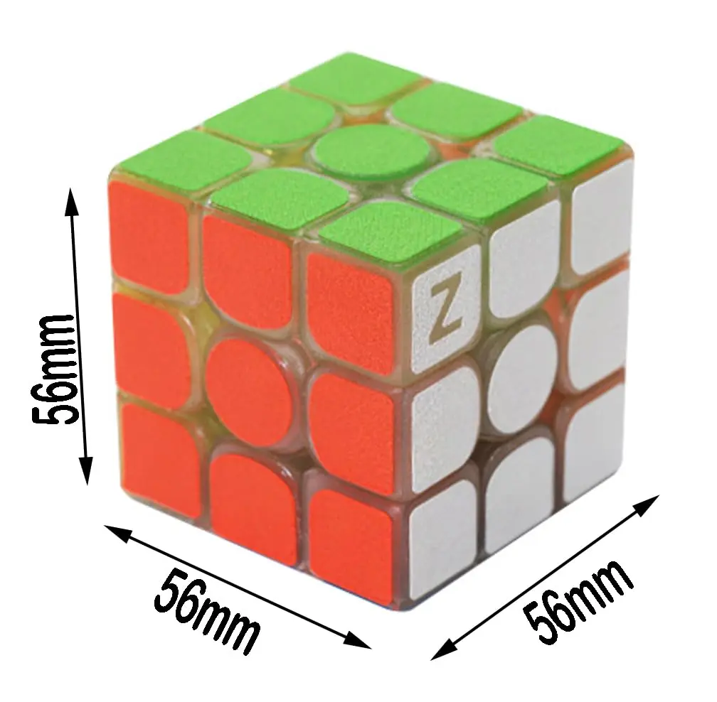 TANCH Fluorescent Speed Cube 3x3 Glow in the Dark | Eco-Friendly, Educational Puzzle for Kids & Adults - view 4